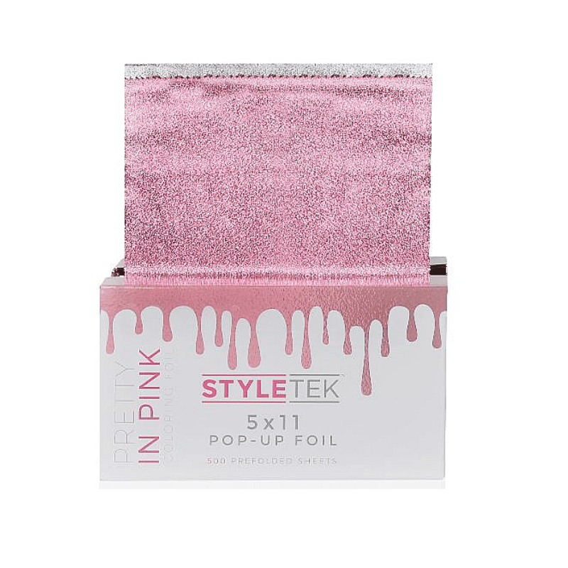 Styletek Pretty In Pink Embossed Pop-Up Foil 500ct 5x11 - M2G