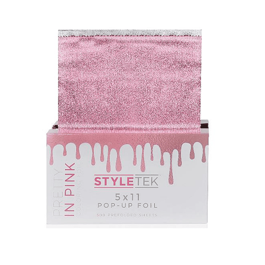 Styletek Pretty In Pink Embossed Pop-Up Foil 500ct 5x11 - M2G