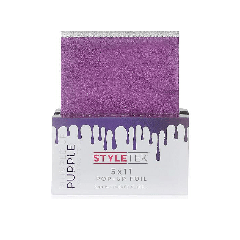 Styletek Plumped Up Purple Embossed Pop-Up Foil 500ct 5x11 - M2G