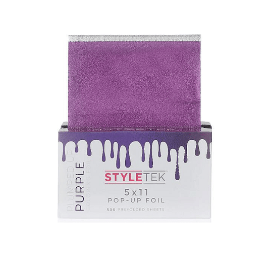 Styletek Plumped Up Purple Embossed Pop-Up Foil 500ct 5x11 - M2G