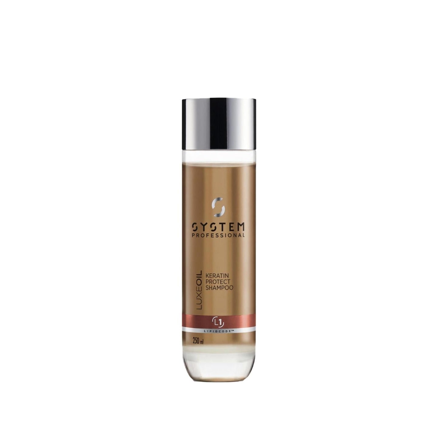 Wella System Professional Luxe Oil Keratin Protective Shampoo - Nourishes & Protects Hair, 250ml