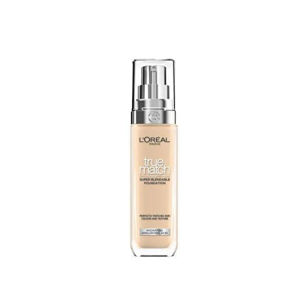 L'OrŽal Paris True Match Foundation - Natural Coverage & Hydration for Flawless Skin
