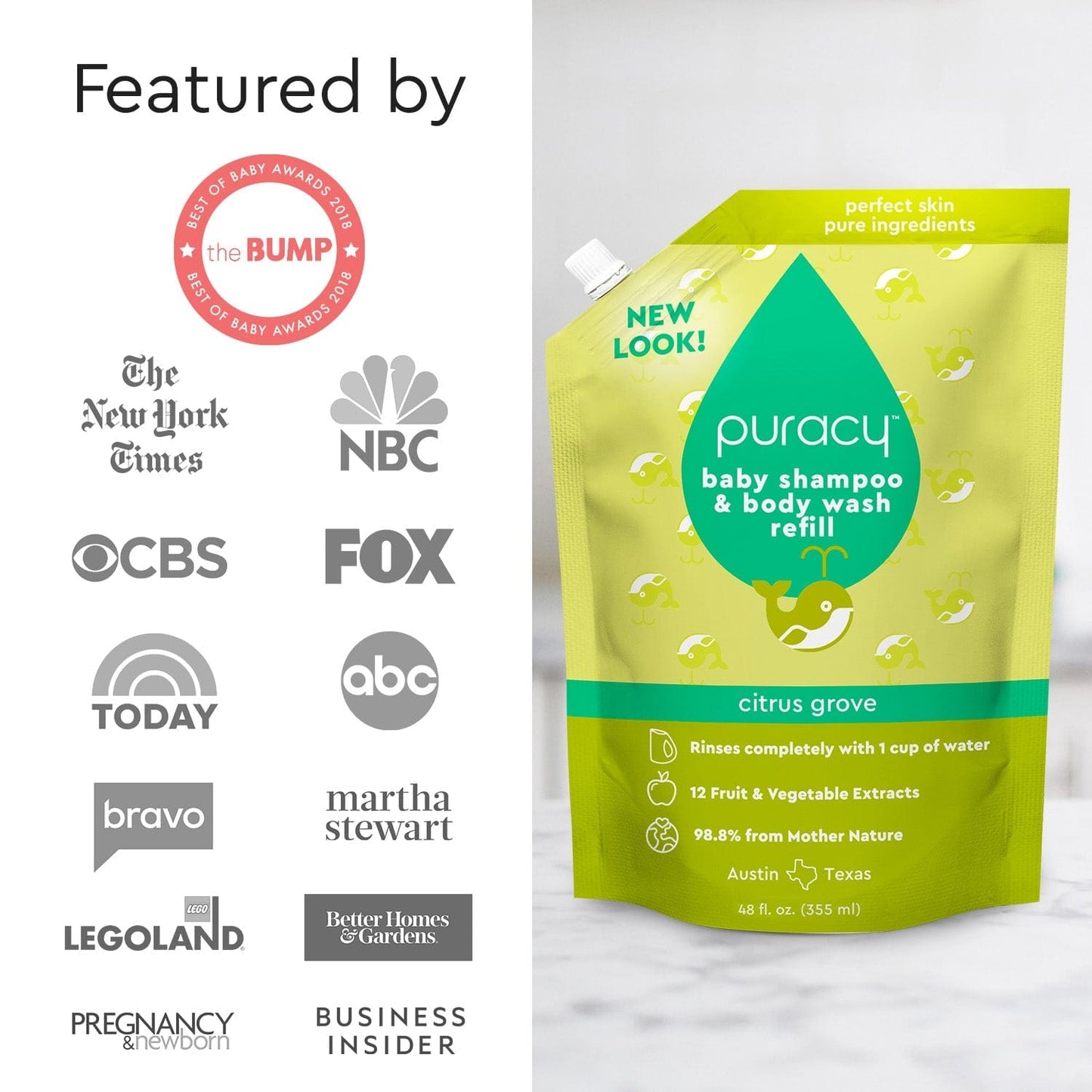 Baby Shampoo & Body Wash (Tear-Free) - M2G