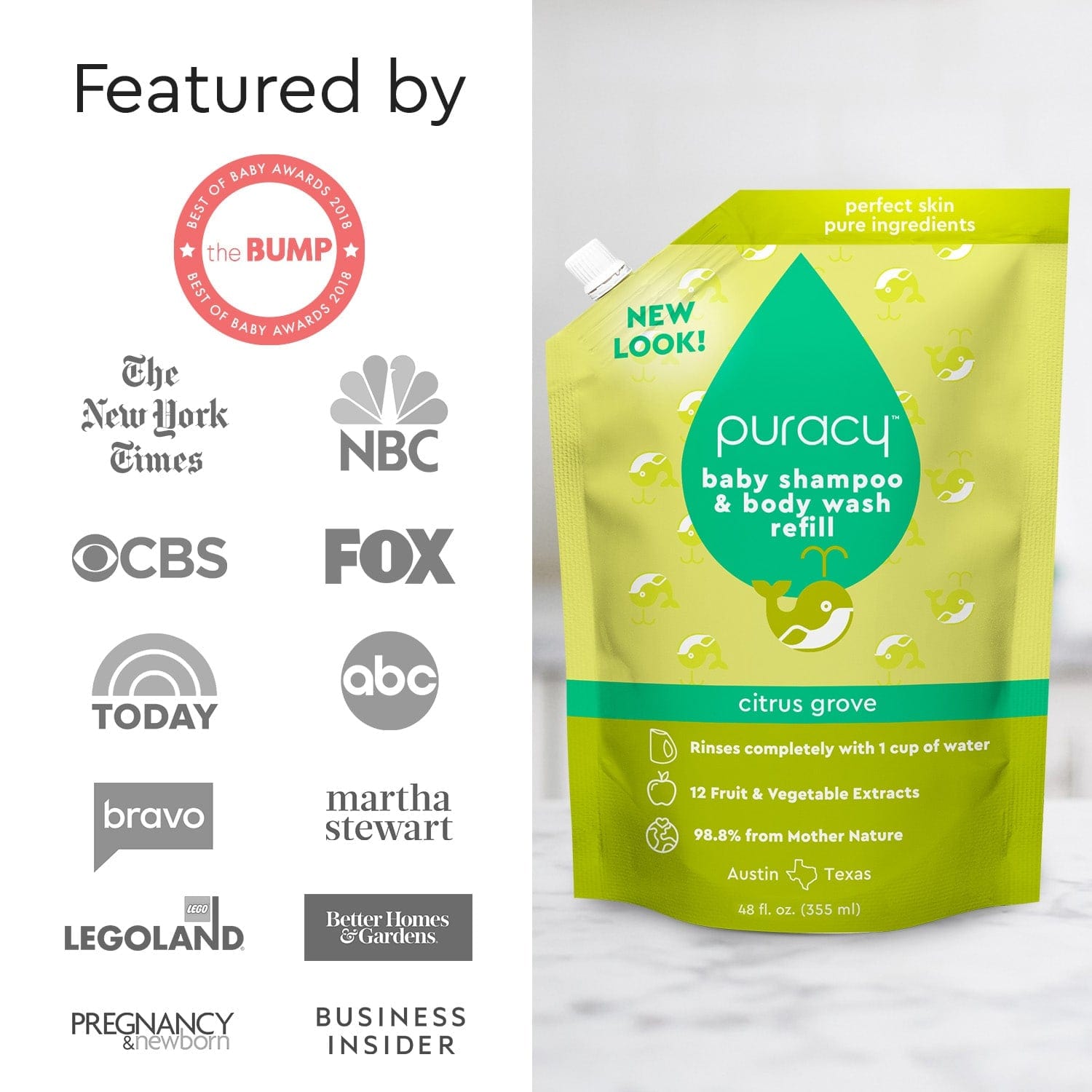 Baby Shampoo & Body Wash (Tear-Free) - M2G