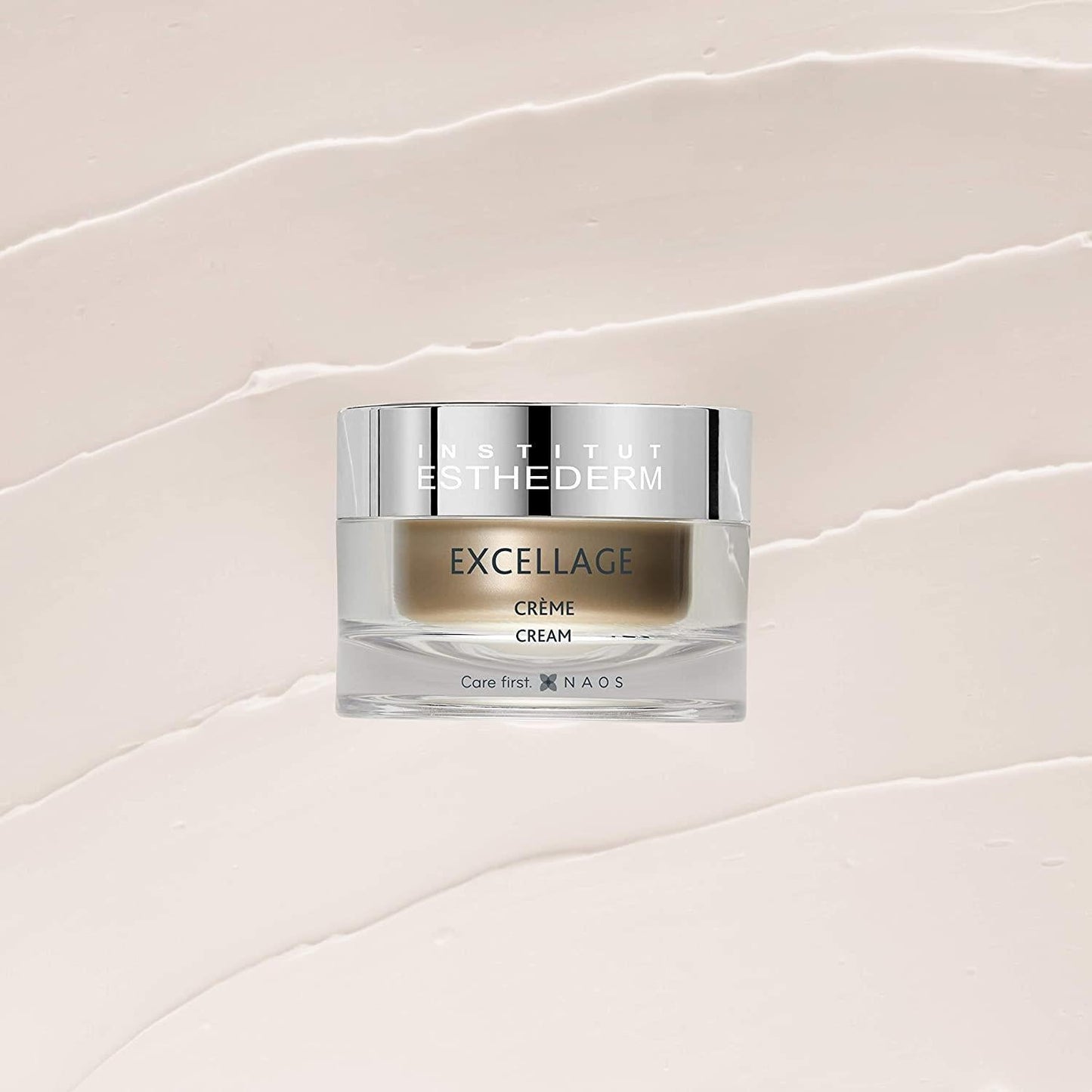 Institut Esthederm Excellage Cream - Anti-Aging Face Moisturizer with Omega 3-6-9 & Hyaluronic Acid