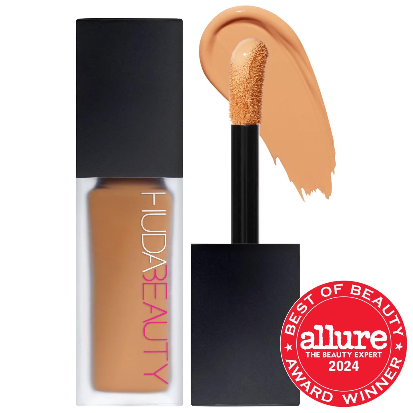 Huda Beauty #FauxFilter Waterproof Matte Concealer: Full Buildable Coverage, Vegan & Cruelty-Free, Long Lasting & Transfer-Proof - Conceal Dark Circles & Imperfections