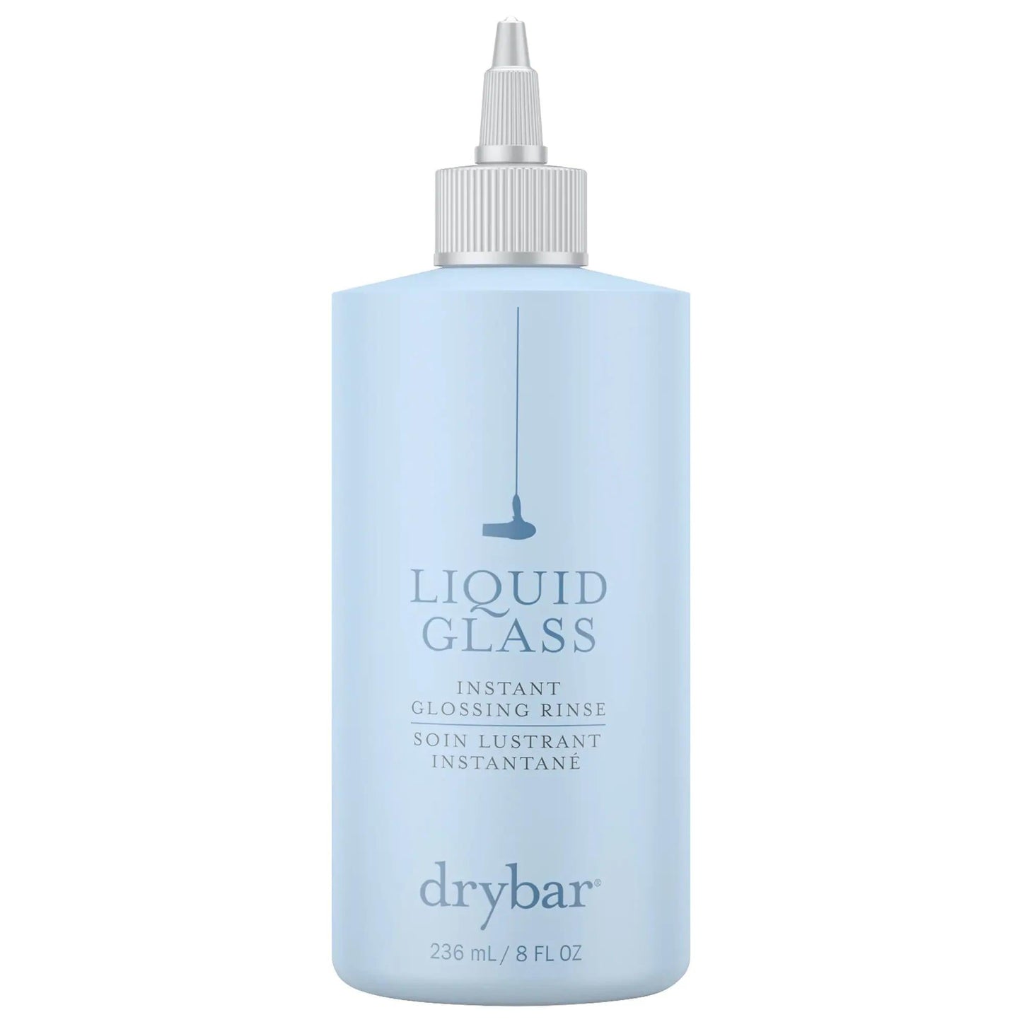 Drybar Liquid Glass: Instant Hair Gloss Rinse - Achieve Smooth, Silky, High-Shine Hair in 10 Seconds. Vegan & Cruelty-Free