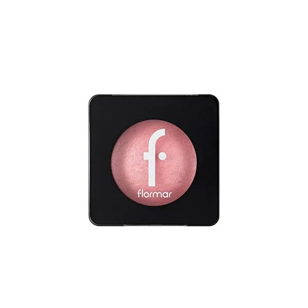 Flormar Baked Blush-On High Pigment Natural Glow Makeup - Multi-Purpose Cheek Product with Vitamin E
