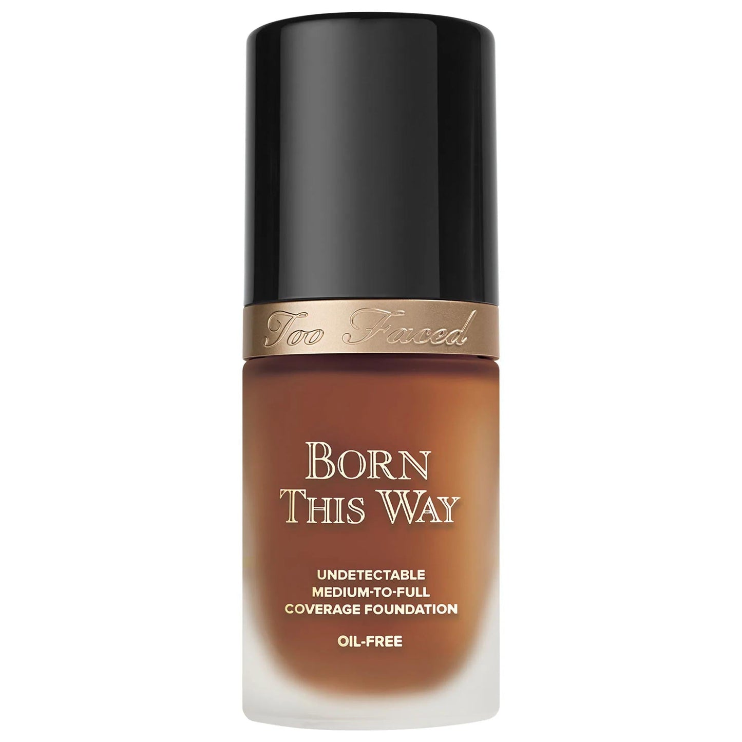 Too Faced Born This Way Natural Finish Longwear Liquid Foundation - Oil-Free, Vegan, Long-Lasting Makeup for Flawless Complexion