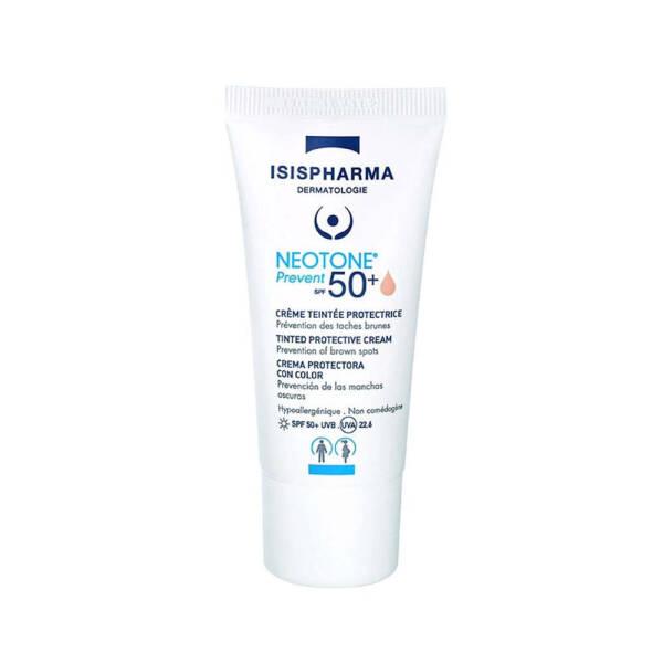 Isis Pharma Neotone Mineral Light Tinted Sunscreen SPF 50+ - UVA/UVB Protection & Even Skin Tone - Sensitive Skin Friendly - 30ml