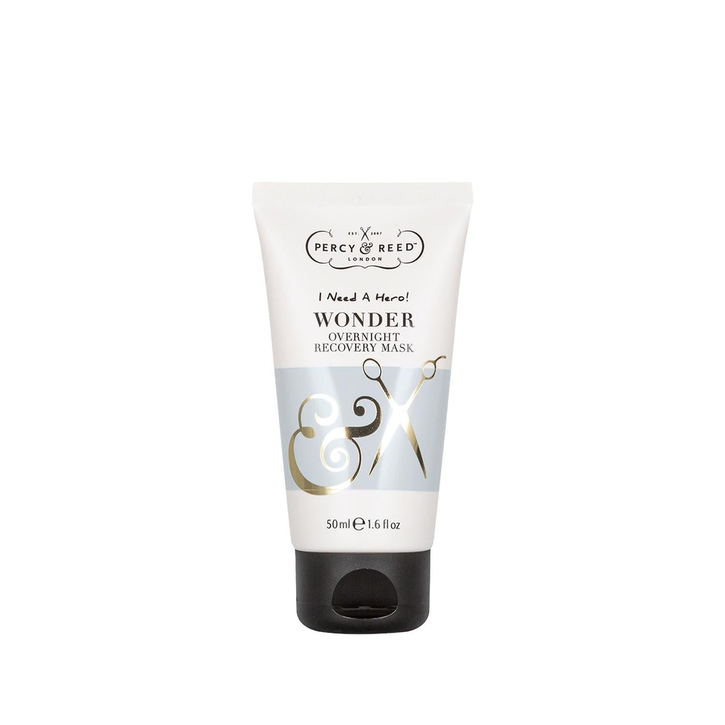 Percy & Reed I Need A Hero. Overnight Repairing Hair Mask: Restore Damaged Hair While You Sleep - Leave-In Treatment (1.69 fl oz)