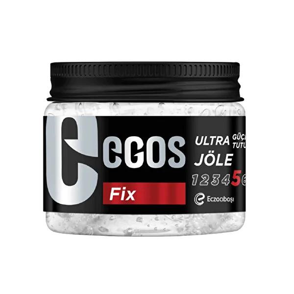 Egos Strong Hold Hair Gel 250ml - Ultra Strong Hold, Long Lasting Styling, Nourishing Provitamin B5 & B3
