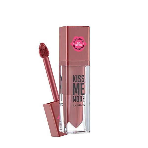 Flormar Liquid Lipstick - Long Lasting, Transfer-Proof & Moisturizing Lip Color (Kiss Me More Likit Ruj 021 Naive)