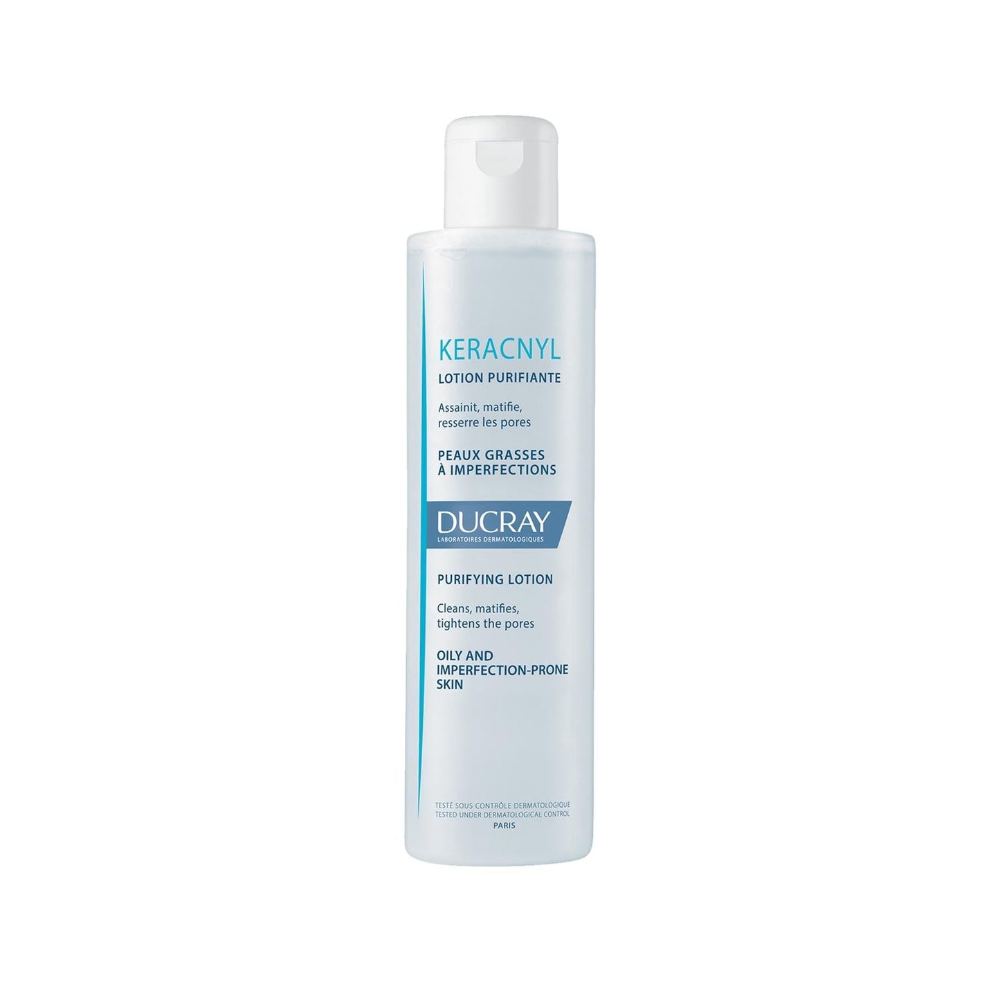 Ducray Keracnyl Toner - 200ml Toner for Oily & Acne-Prone Skin - Dermatologically Tested Skincare