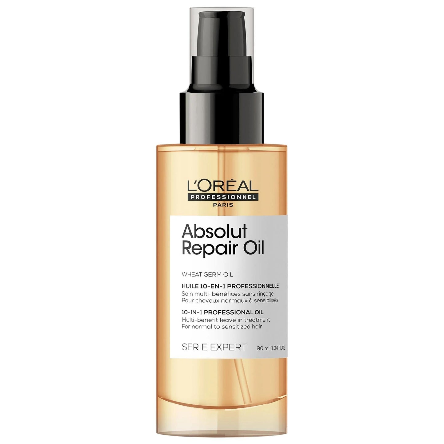 Absolut Repair 10-In-1 Hair Oil for Dry, Damaged Hair - Hydrating, Heat Protecting Hair Care