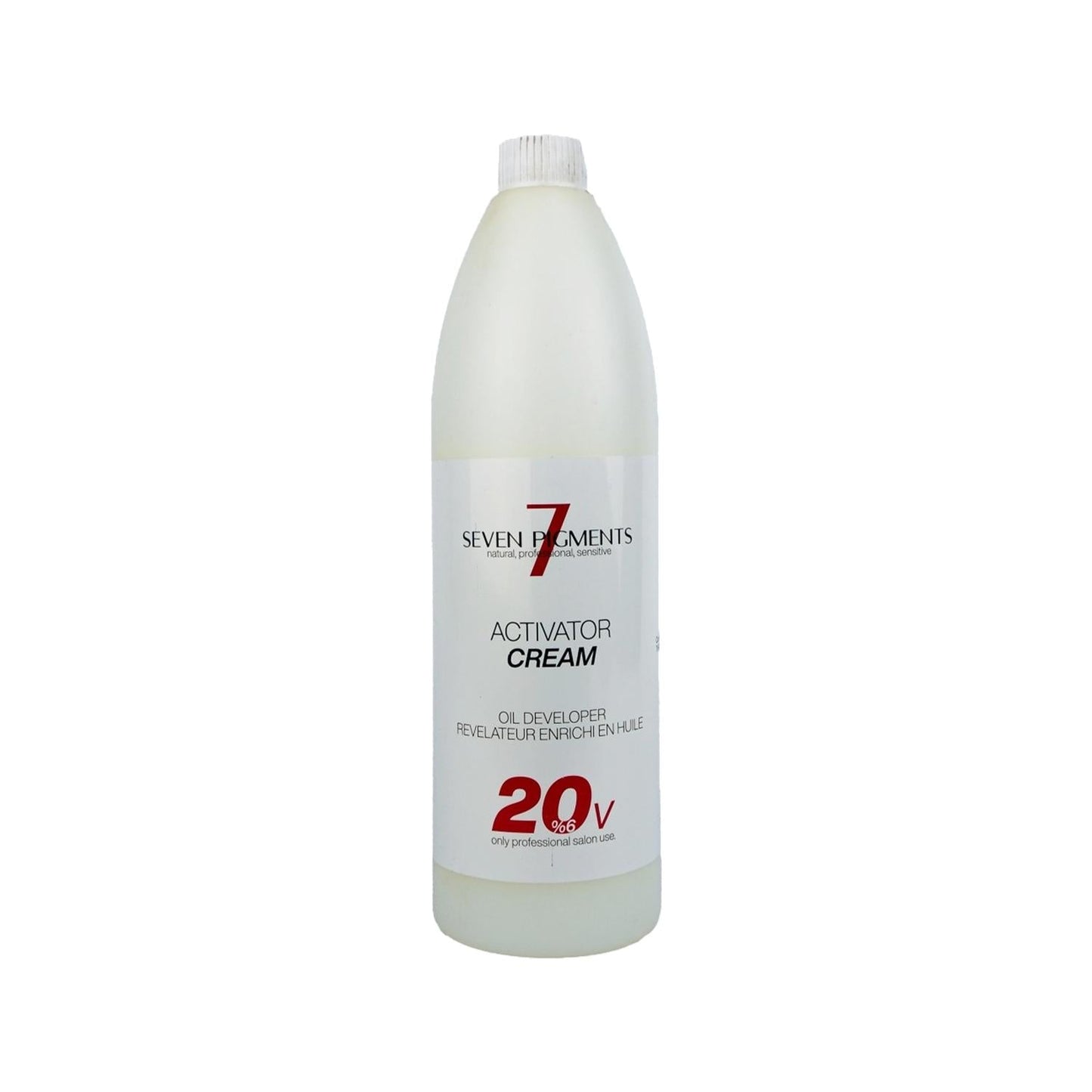Seven Pigments Hair Dye Oxidizing Cream, 20 Vol %6 Developer - 1000 ml for Professional Hair Color
