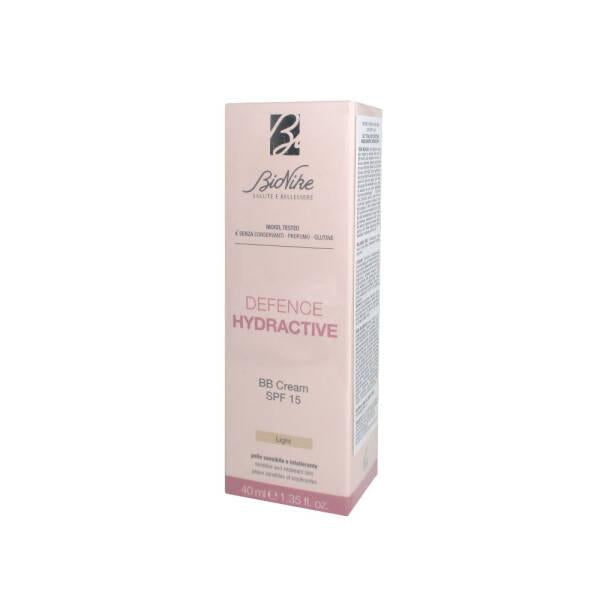 BioNike Defence BB Moisturizing Cream with Hyaluronic Acid & SPF15 - Lightweight, Skin Tone Evening Cream