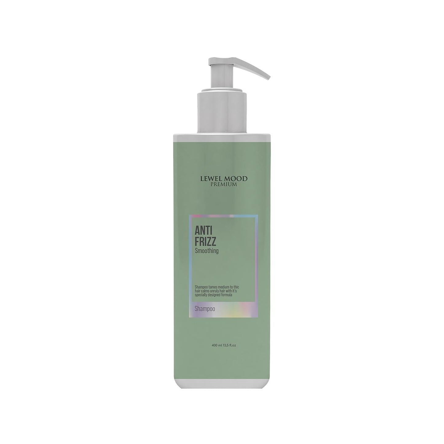 Lewel Mood Anti-Frizz Shampoo for Frizzy & Unruly Hair - Premium Hair Care, 13.53 fl oz