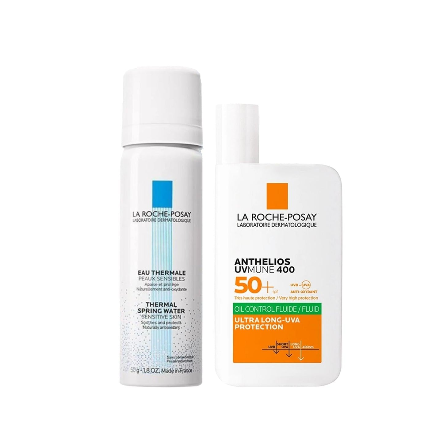 La Roche Posay Skincare Set for Oily Skin - Sun Protection & Dermatologically Tested