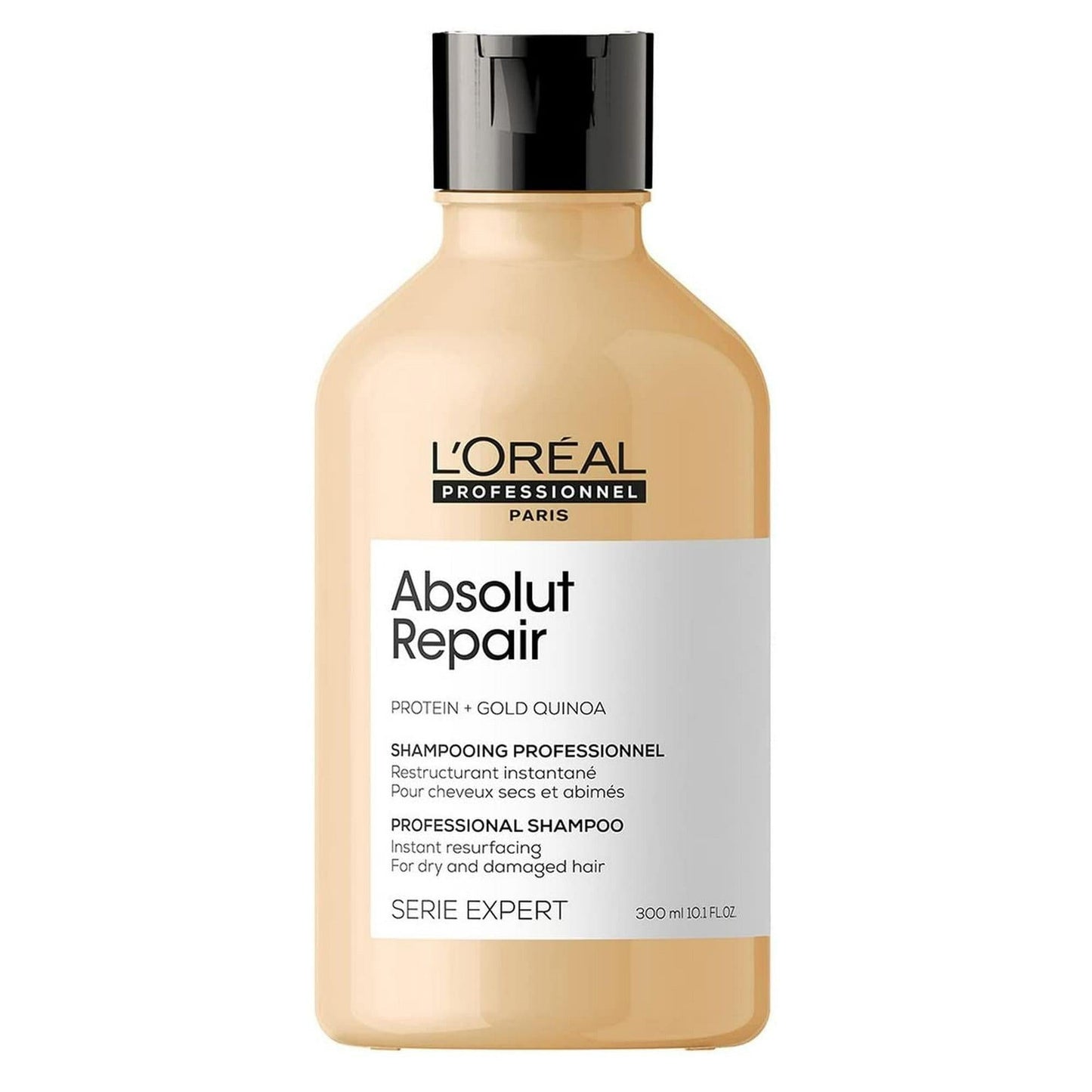 Loreal Serie Expert Absolut Repair Protein+Gold Quinoa Shampoo 300ml