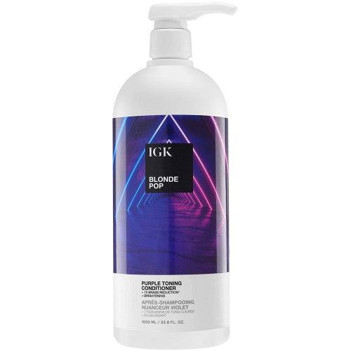 IGK BLONDE POP Purple Toning Conditioner 33.8oz - M2G