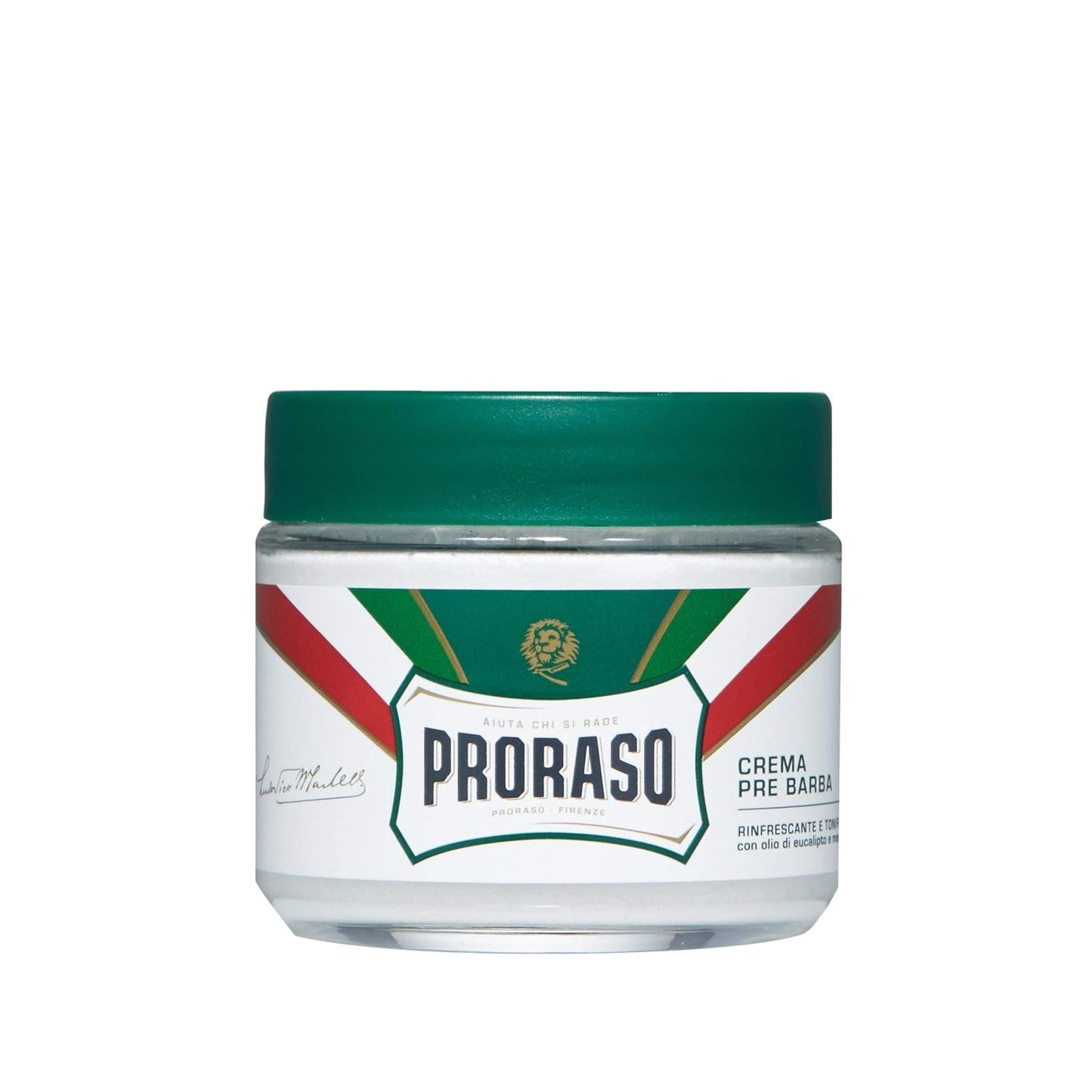 Proraso Eucalyptus and Menthol Pre-Shave Cream for Men - Soothing, 10.14 fl oz