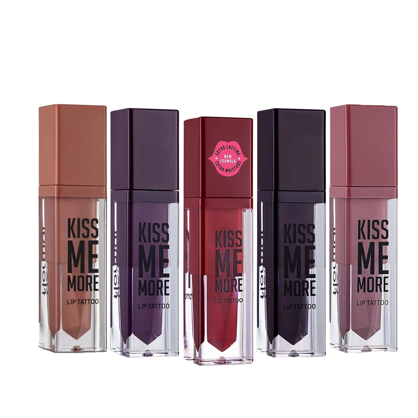 Flormar Kiss Me More Lip Tattoo 3.8 ml - Long Lasting Lip Color with Tattoo-Like Finish