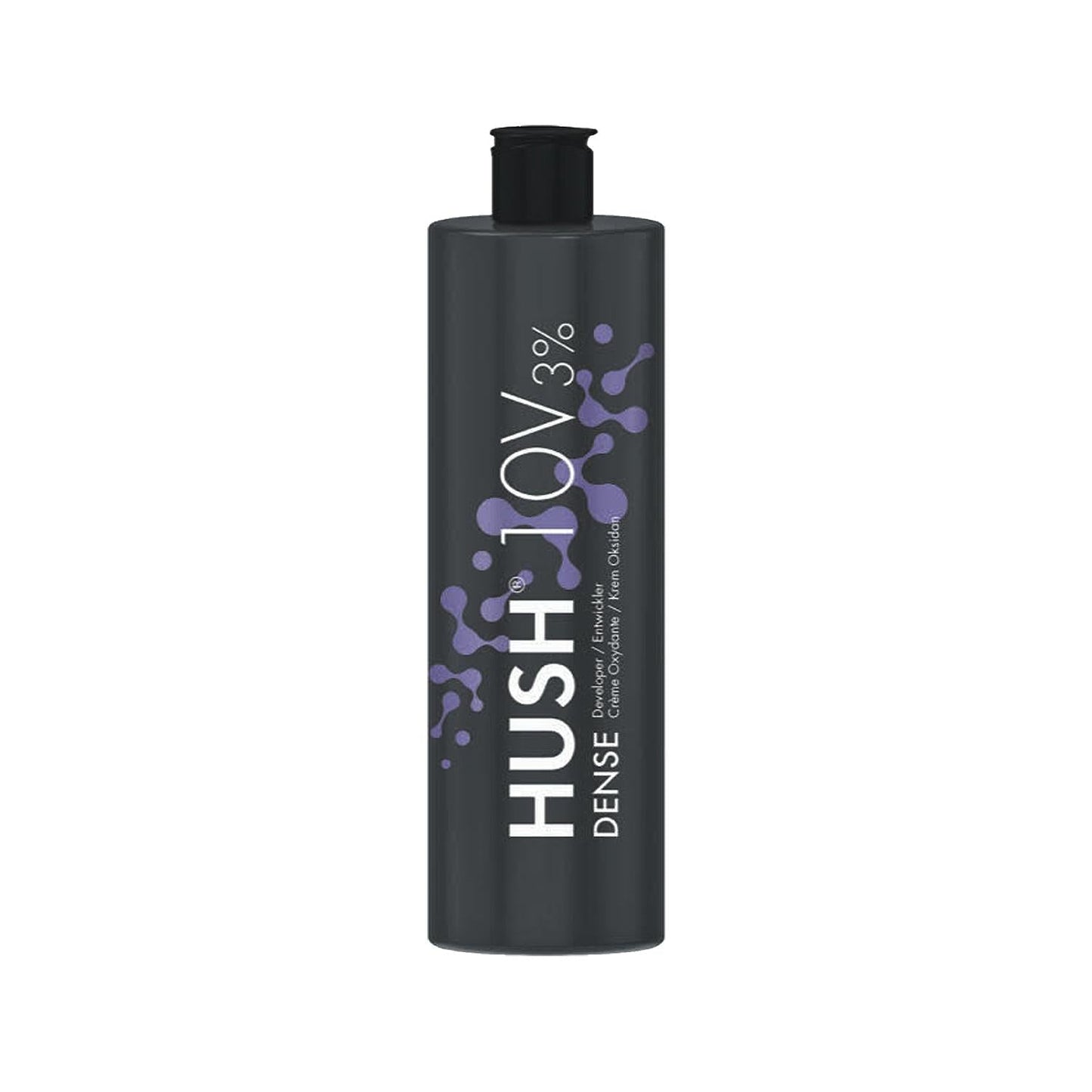 Hush Cream Oxidant 3% 10 Vol. 1000 ml - Professional Hair Bleach Developer for Salon & Home Use