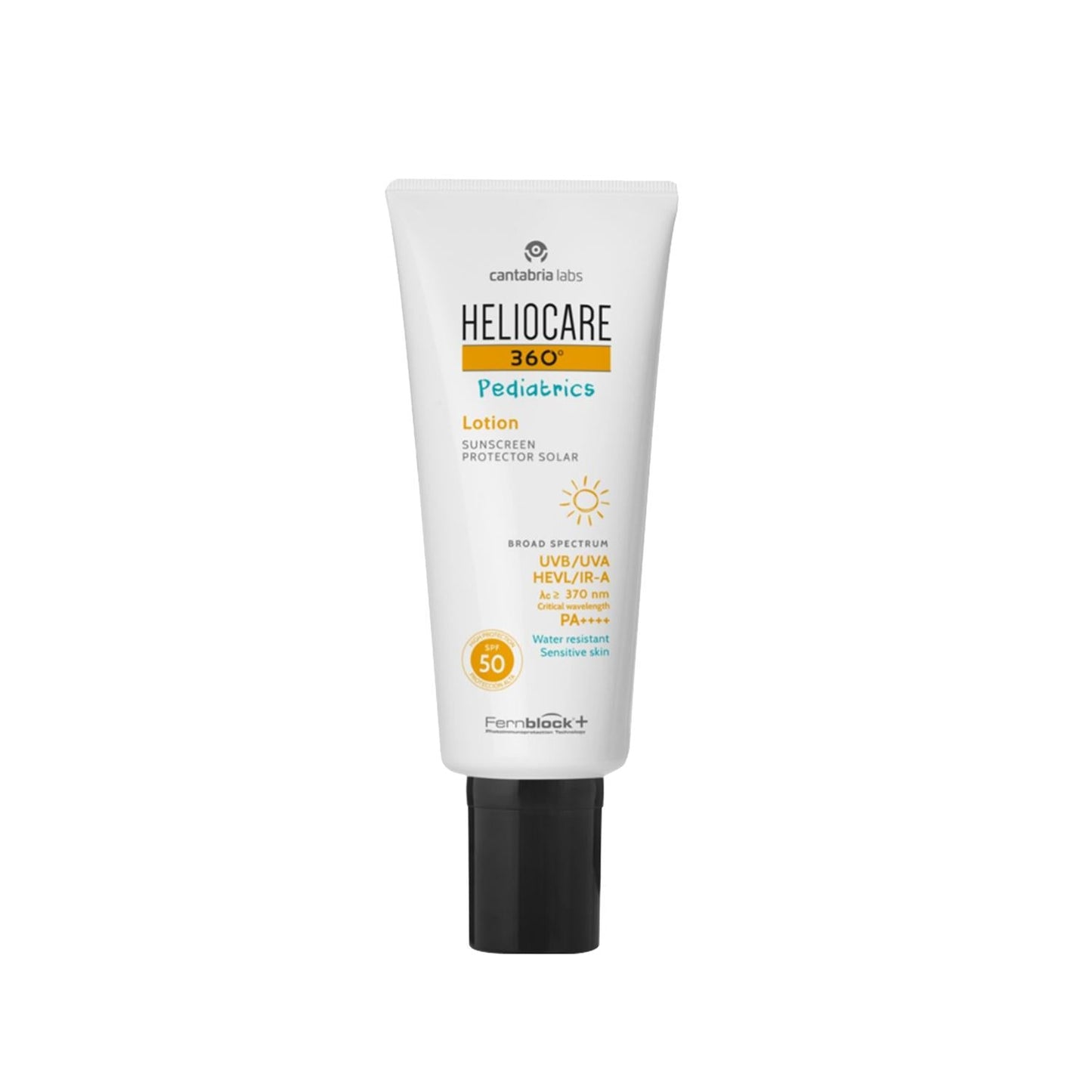 Heliocare 360 Pediatrics Sunscreen Lotion SPF 50 for Kids - 6.76 fl oz, Gentle Protection for Children's Sensitive Skin