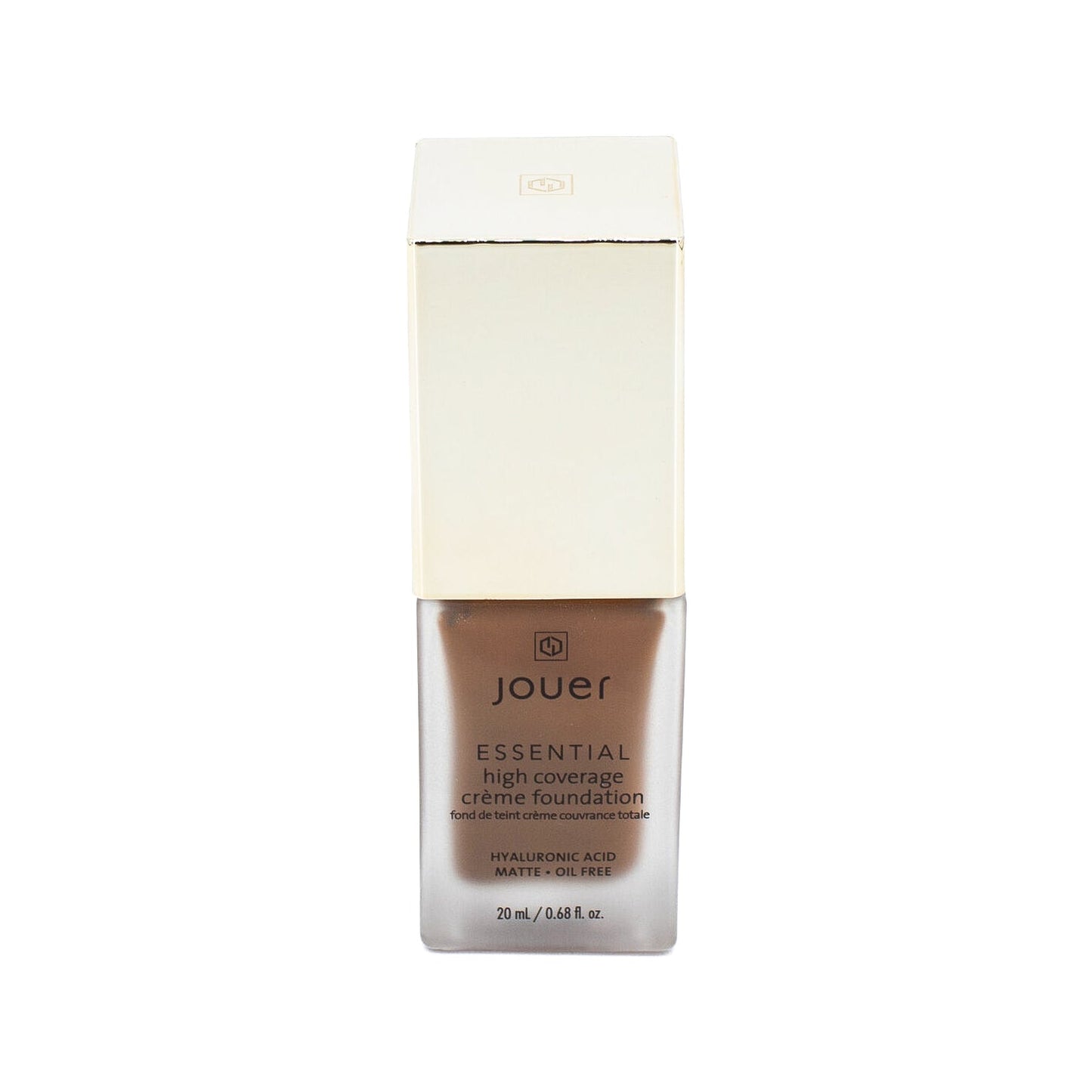 jouer Essential High Coverage Creme Foundation CAROB 0.68oz - Imperfect Box - M2G