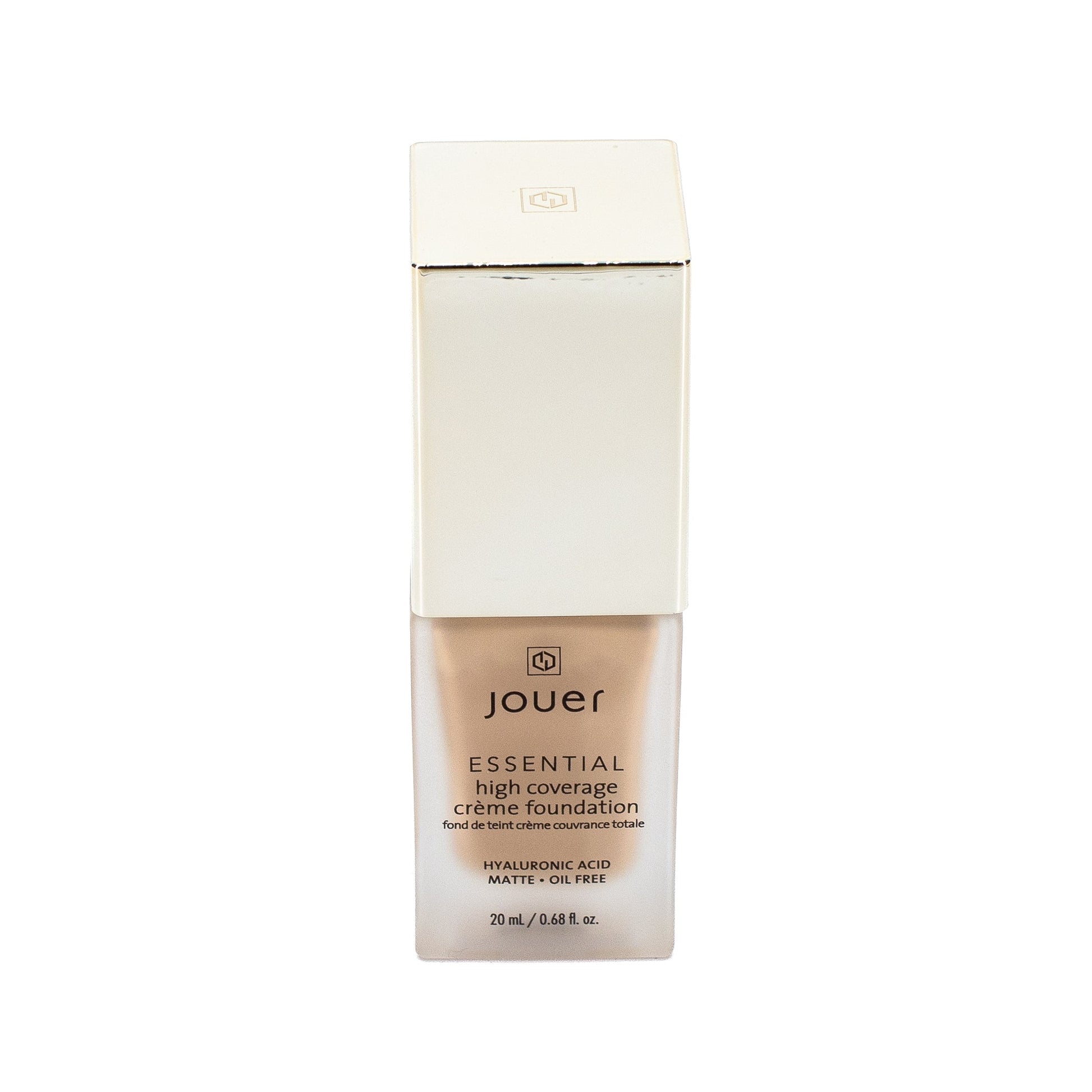 jouer Essential High Coverage Creme Foundation WALNUT 0.68oz - New - M2G