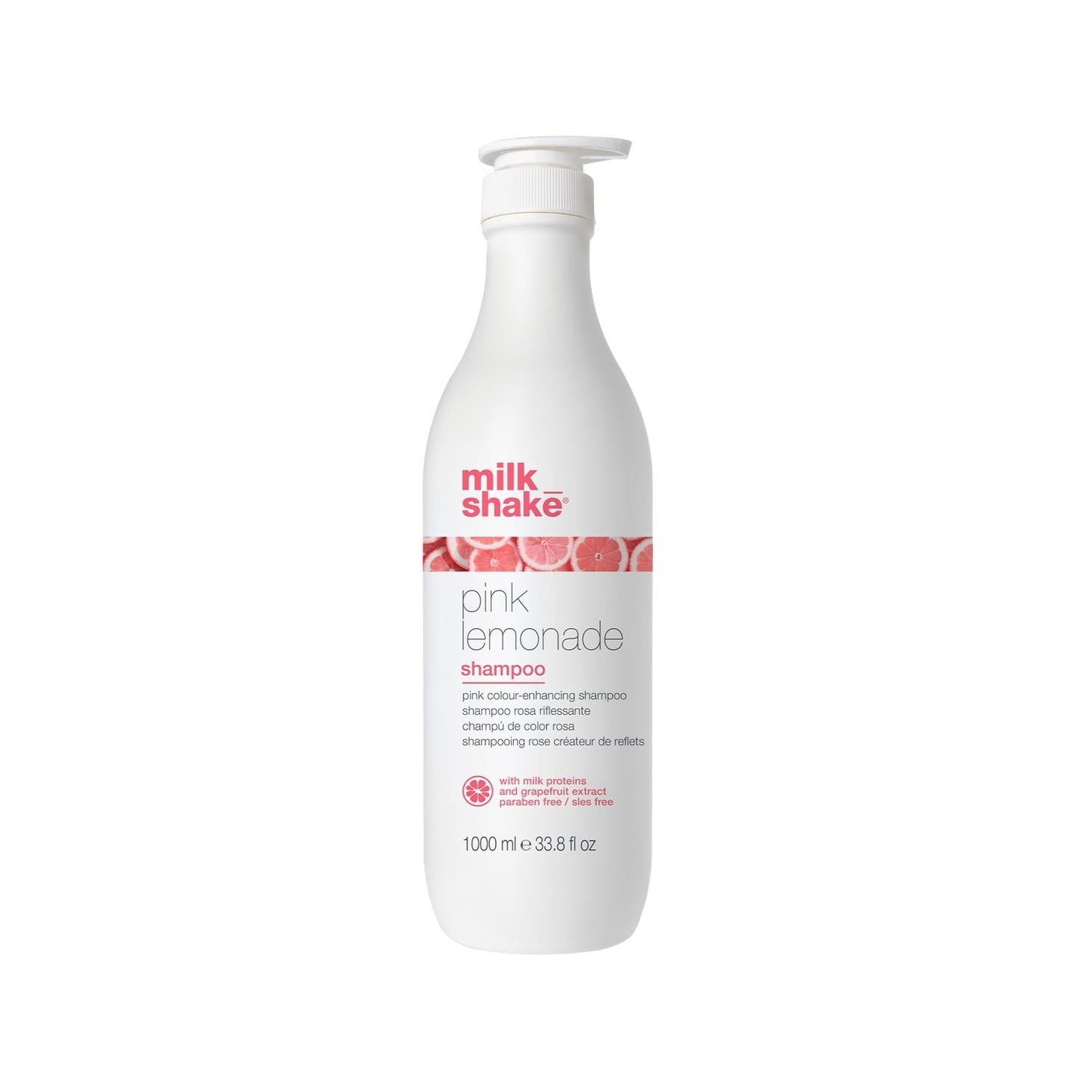 milk_shake Pink Lemonade Toning Shampoo - 1000ml Refreshing Hair Care