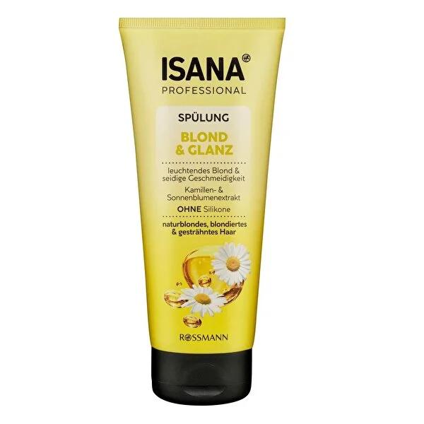 Isana Professional Blonde Hair Conditioner - Color Protecting, Vegan, Microplastic-Free, 6.76 fl oz