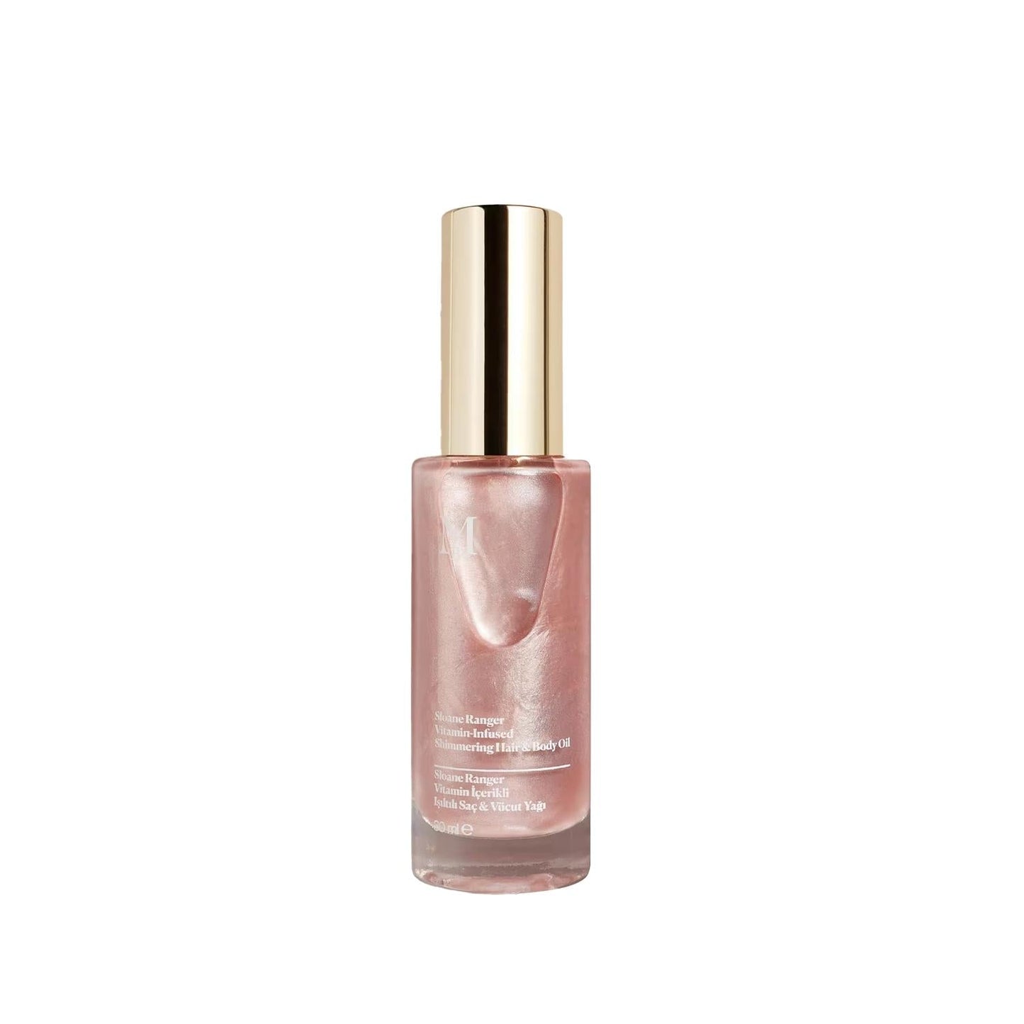 Misbah�e Vitamin-Infused Hair and Body Oil with Shimmering Effect - Nourishing, Moisturizing, 1.01 fl oz