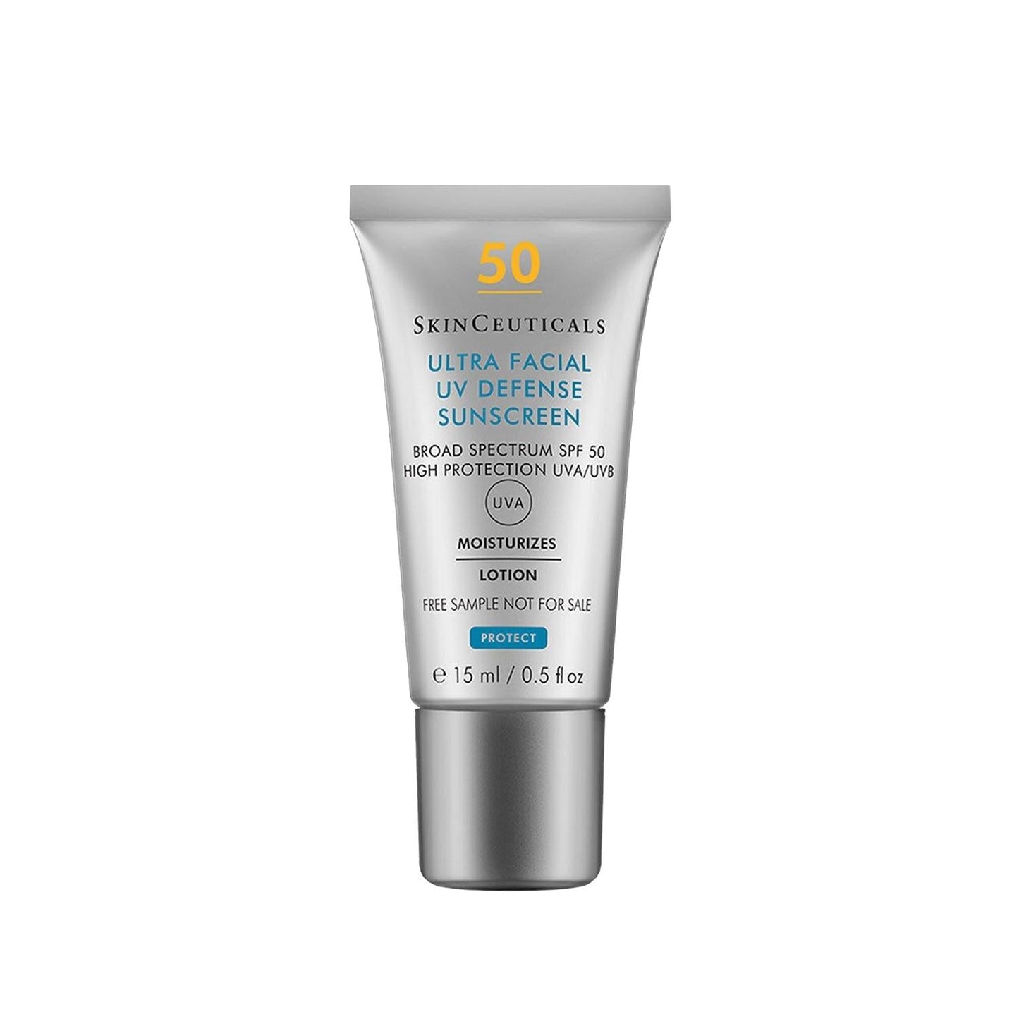 Skinceuticals Ultra Facial UV Defense SPF50+ Sunscreen - 15ml, High Protection Facial Skincare