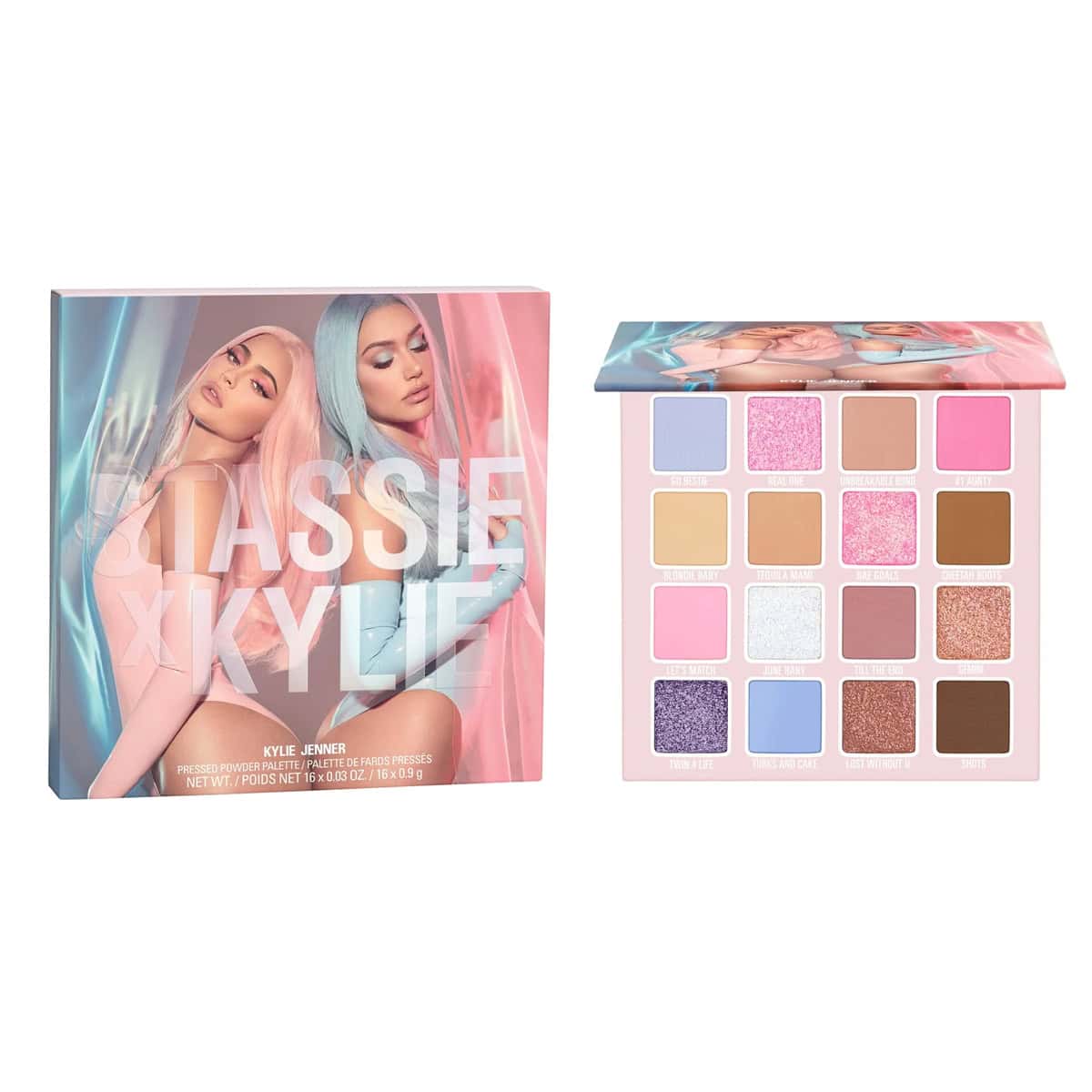Kylie Cosmetics Stassie Collection Pressed Powder Palette 16 x 0.03 OZ - M2G