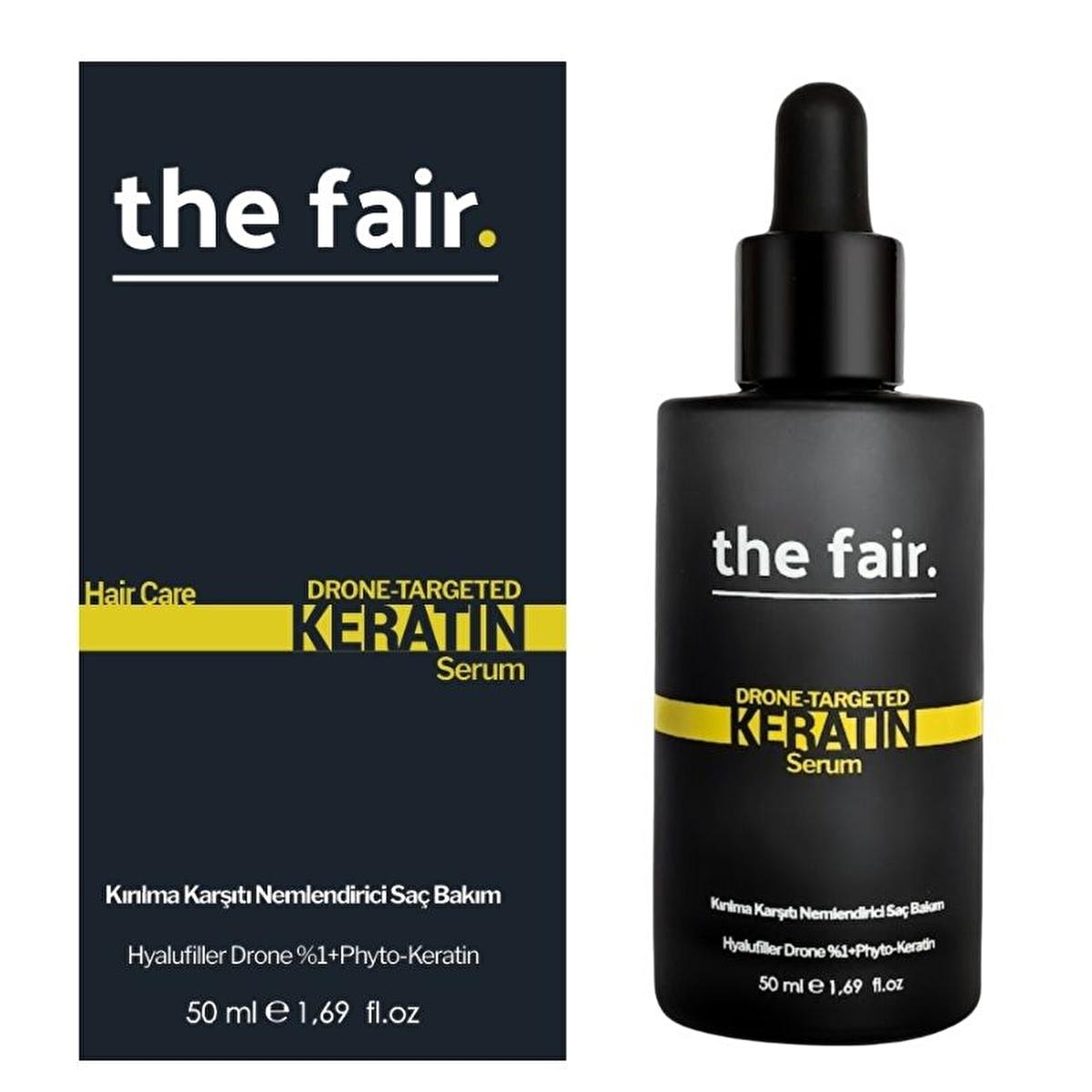 the fair. Drone-Targeted Hair Keratin Serum for Nourished & Strengthened Hair - 50 ml