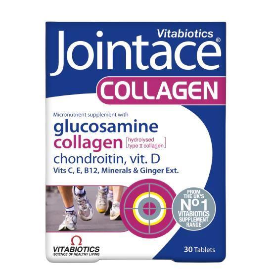 Vitabiotics Jointace Collagen - Joint Health Supplement with Glucosamine and Chondroitin for Active Individuals