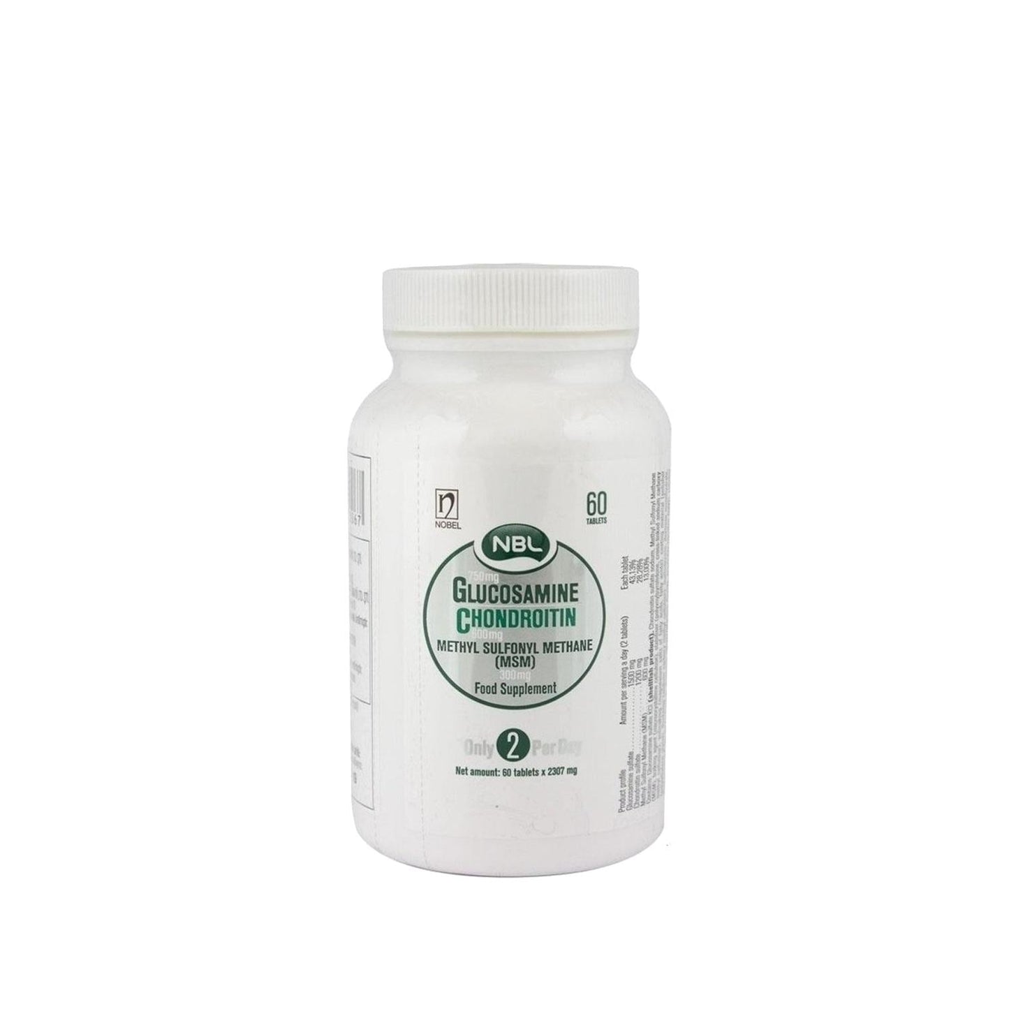 NBL Glucosamine Chondroitin MSM - 60 Tablets