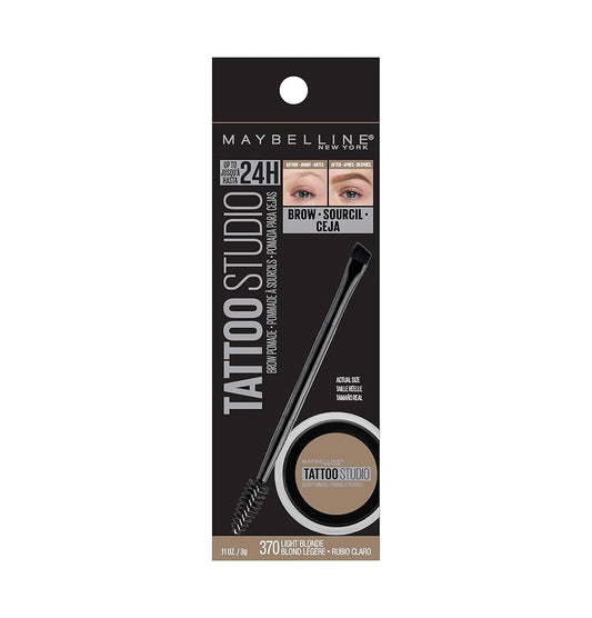 Maybelline Tattoo Studio Brow Pomade 372 Blonde .106oz - New - M2G