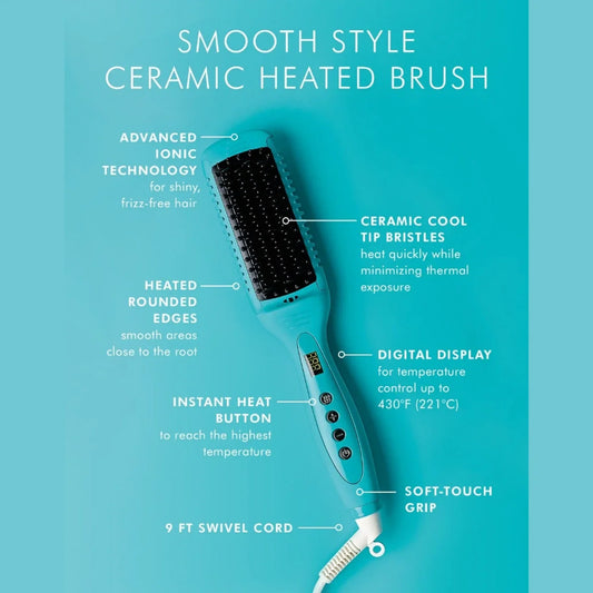 Moroccanoil Smooth Style Ceramic Heated Brush - M2G