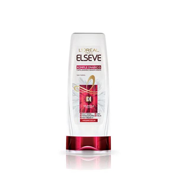 Elseve Hair Repair Cream - 12.17 fl oz Nourishing Conditioning Treatment for Damaged Hair