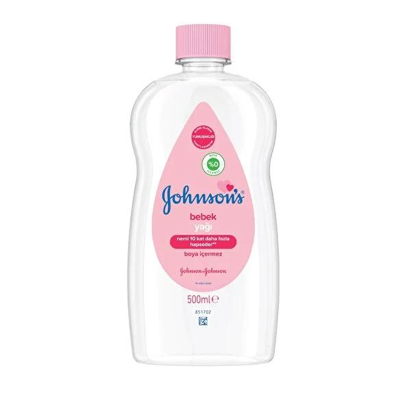 Johnson's Baby Oil: Gentle, Hypoallergenic Infant Skin Moisturizer - Dye-Free, Dermatologist-Tested for Baby Massage & Delicate Skin (16.91 fl oz)