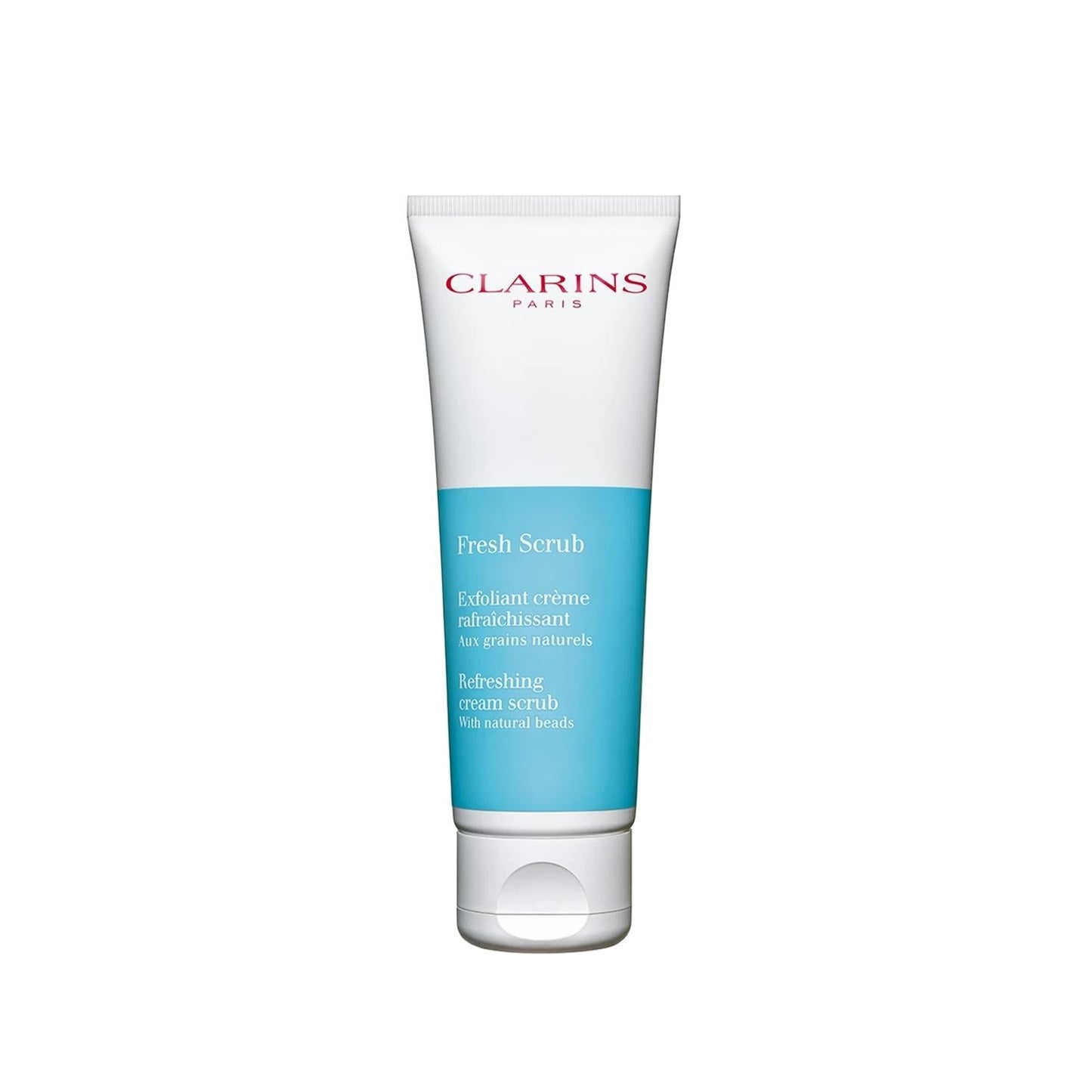 Clarins Fresh Scrub: Skin Renewing Facial Scrub | Gentle Exfoliating Peel for Radiant, Smooth Skin - 50ml