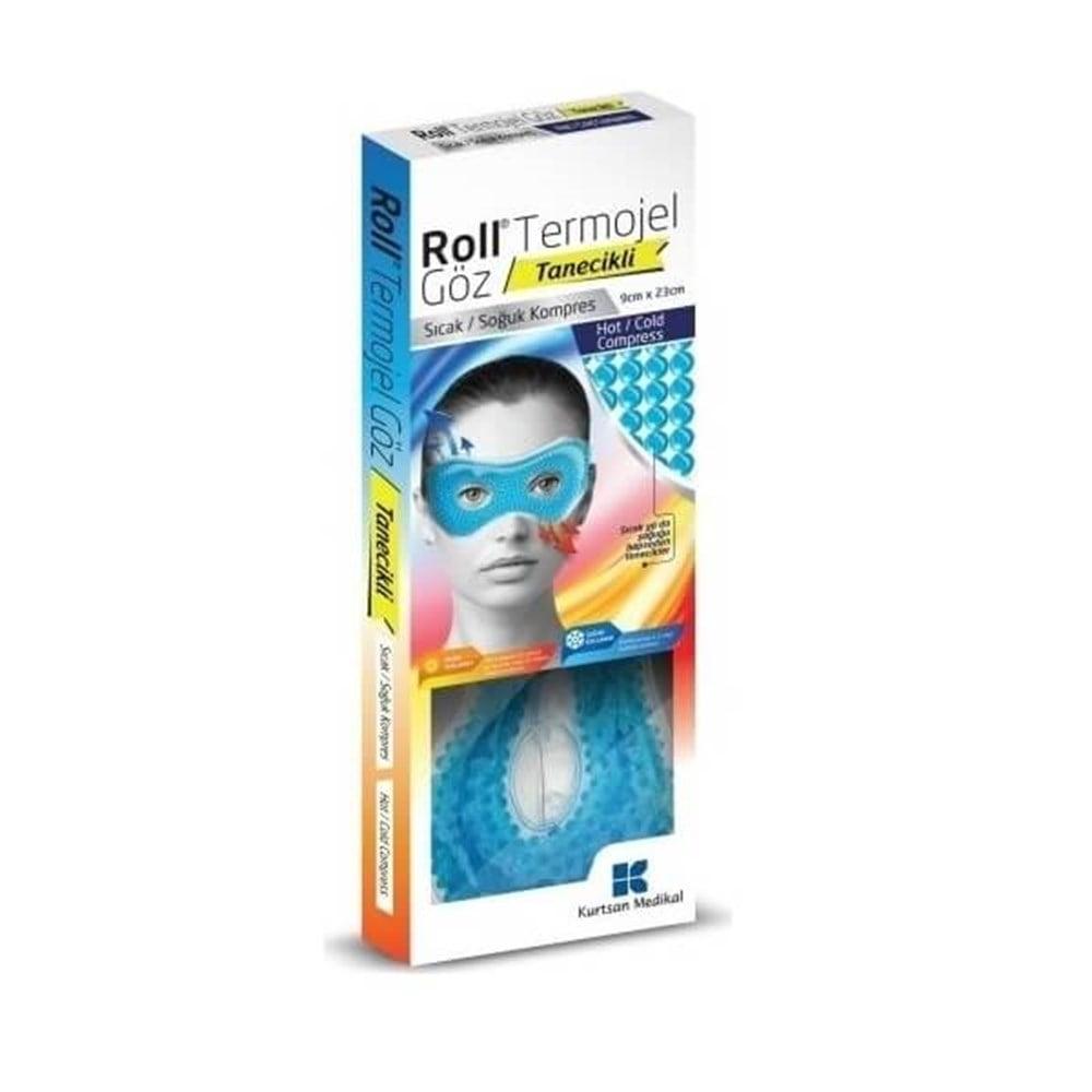 Roll Termojel Eye Compress Mask - Warm & Cold Relief for Eye Strain & Fatigue