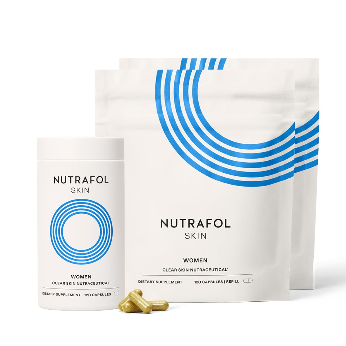 Nutrafol Clear Skin Nutraceutical Acne Supplement 3-Month Supply - M2G