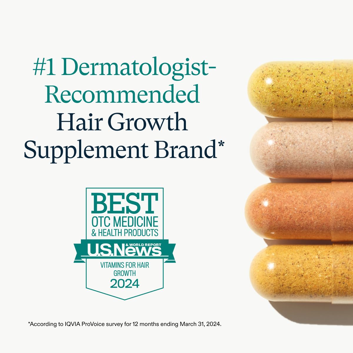 Nutrafol Women's Hair Growth for Thicker, Stronger Hair 3-Month Supply - M2G