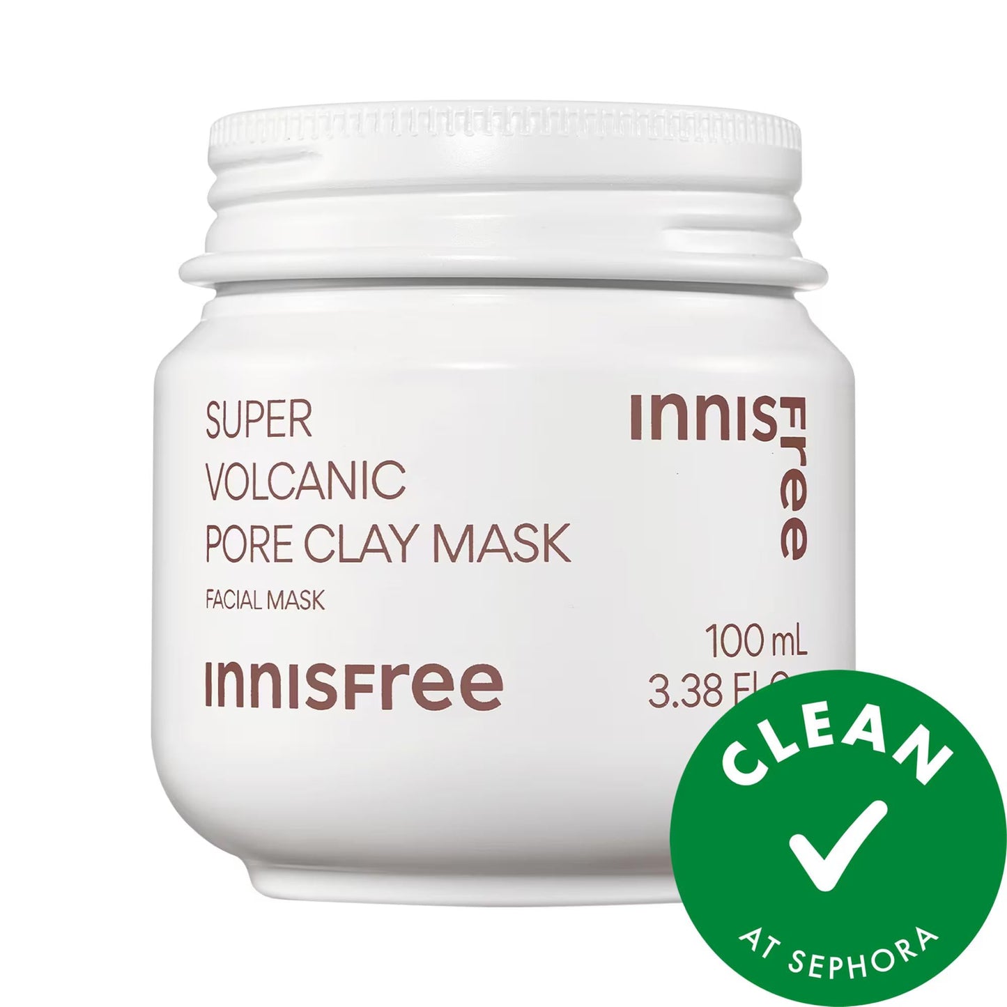 Super Volcanic AHA Pore Clearing Clay Mask - Vegan, Cruelty-Free, Oil Control & Pore Minimizing Skincare
