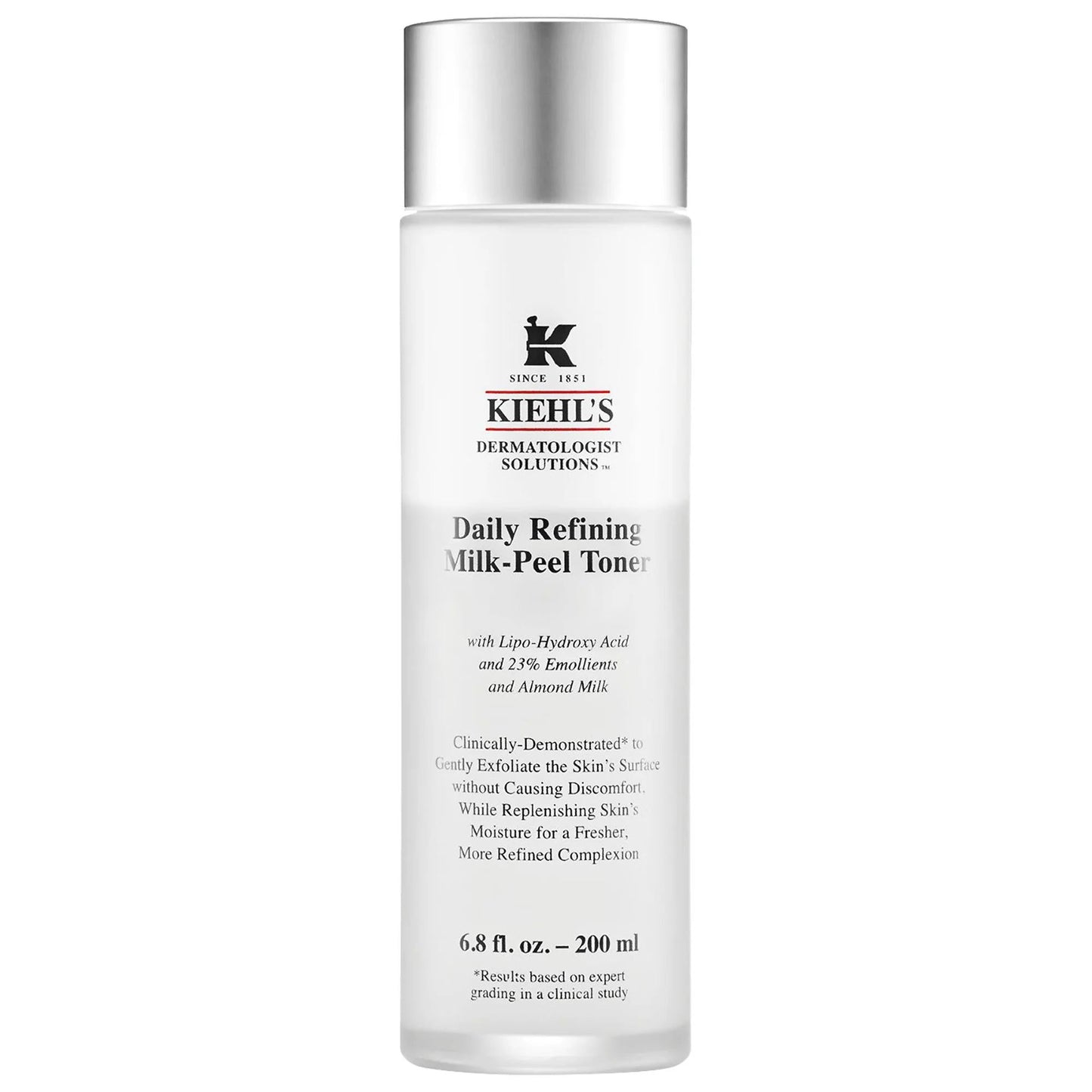 Milk-Peel Gentle Exfoliating Toner: LHA, Almond Milk - Smoother, Brighter Skin with Daily Gentle Exfoliation & Hydration
