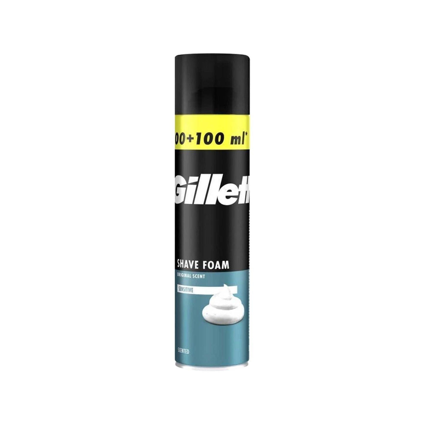 Gillette Sensitive Shaving Foam for Men - Gentle on Sensitive Skin, 300ml